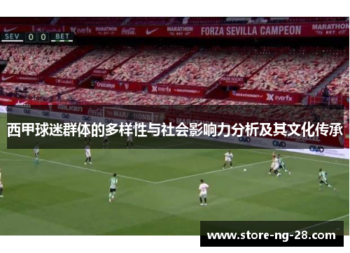 西甲球迷群体的多样性与社会影响力分析及其文化传承